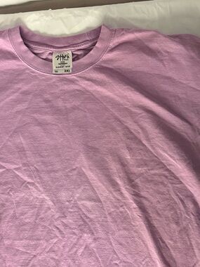 Shaka Wear SuperMax Heavyweight T Shirt Mens 3XL Pink Garment Dyed USA